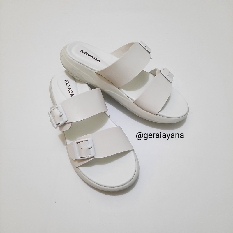 DISKON DAY! Sandal Wanita Sandal Slip On Phylon Strap 2 - Sandal Gesper Size 37-40