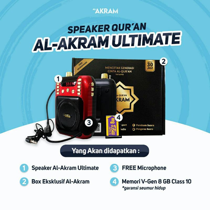 Speaker Al Akram Ultimate