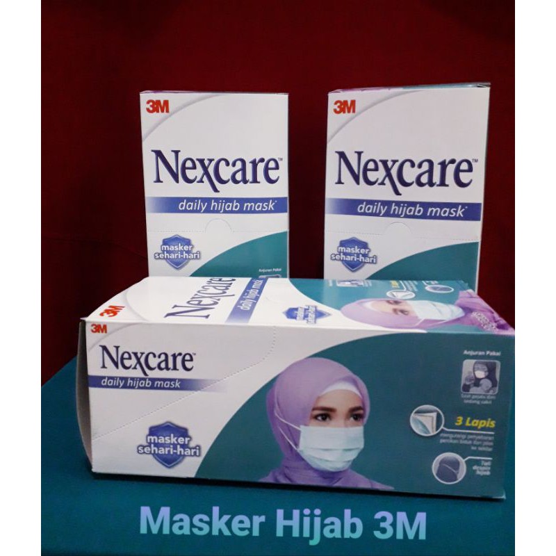 Nexcare Masker Hijab 3M ( Harga Per Box )