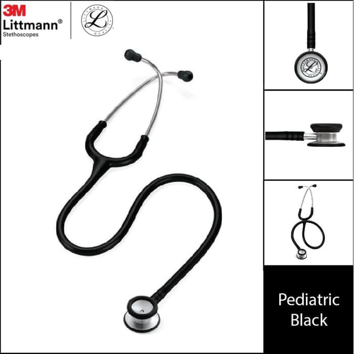 New Stetoskop Littmann Pediatric / Anak Black