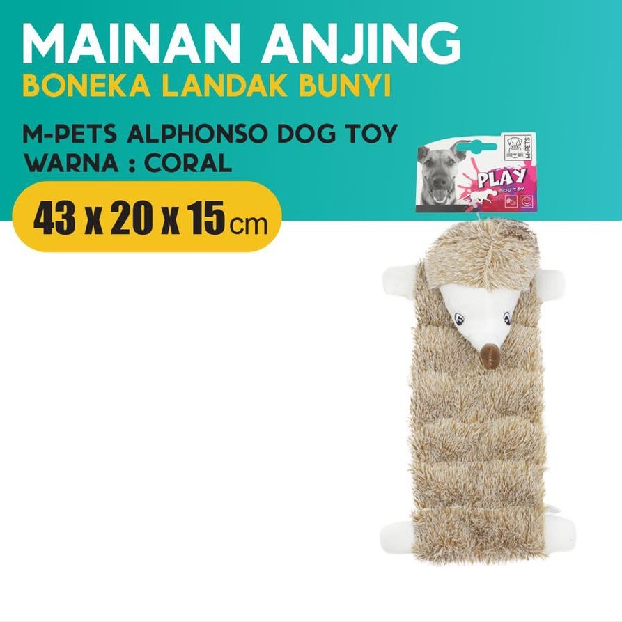 Mainan Anjing M-Pets Squeaker Dog Toys Series Boneka Mainan Anjing