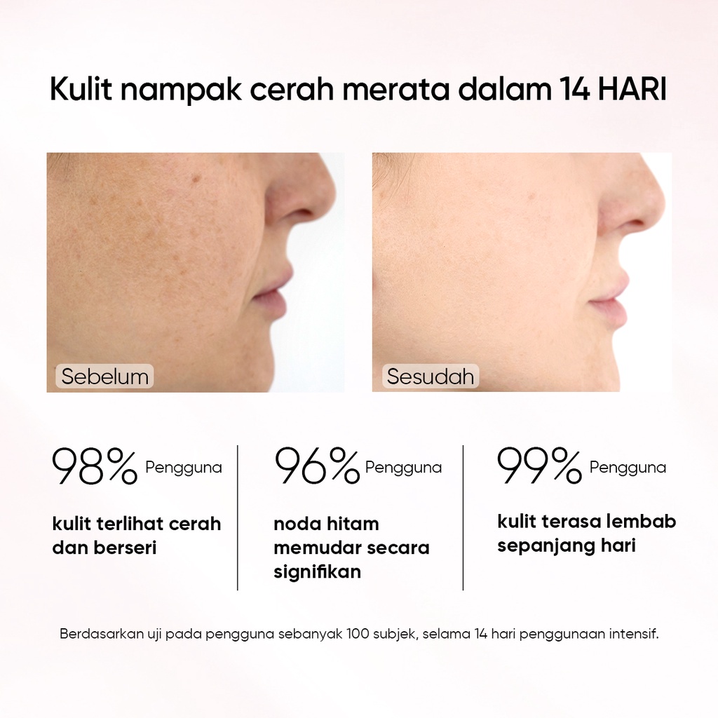 SKINTIFIC Brightening Combo 10% Niacinamide Brightening Serum 20ml + MSH Niacinamide Brightening Moisture Gel 30g Face Cream Krim Pemutih Pelembab