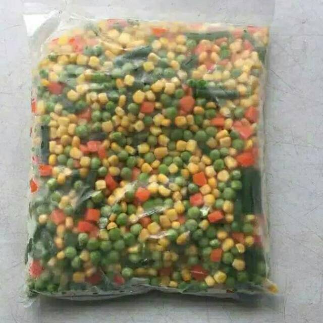 

Sayuran Beku Mixed Vegetable 4 way 1kg
