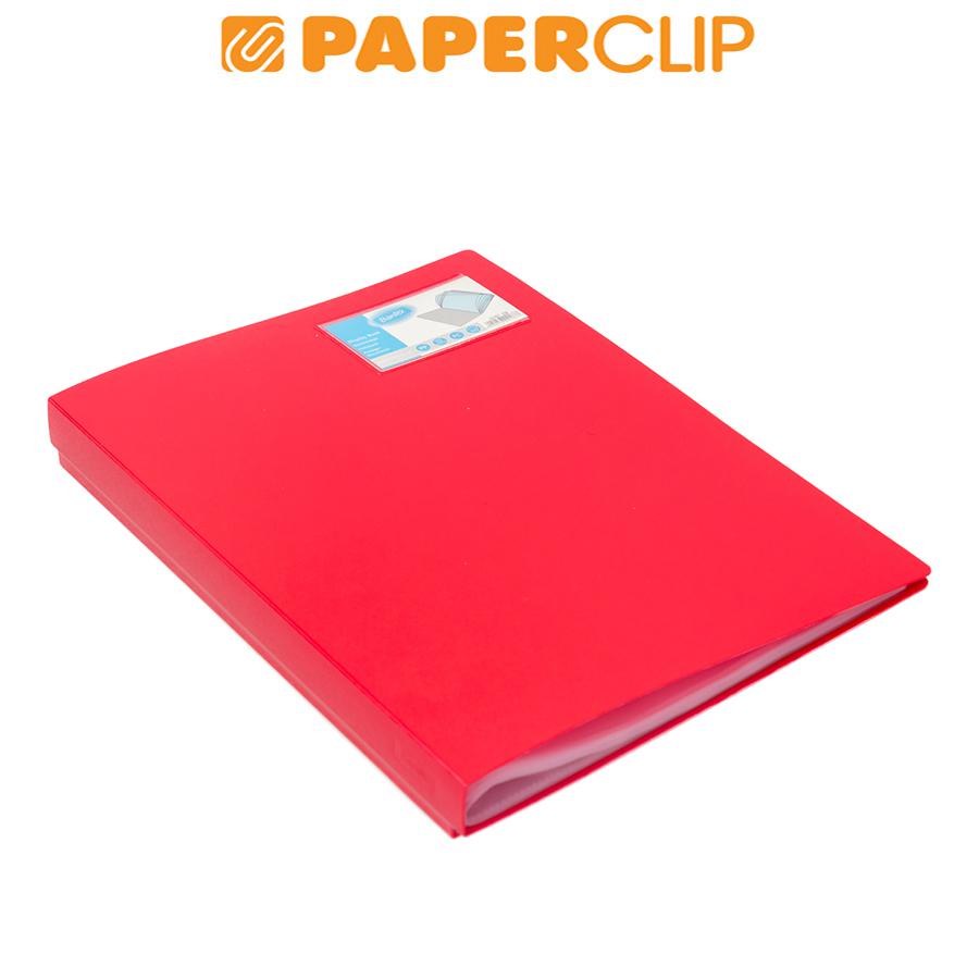 

DISPLAY BOOKS / CLEAR HOLDER BANTEX 3187 FOLIO 60 09 RED