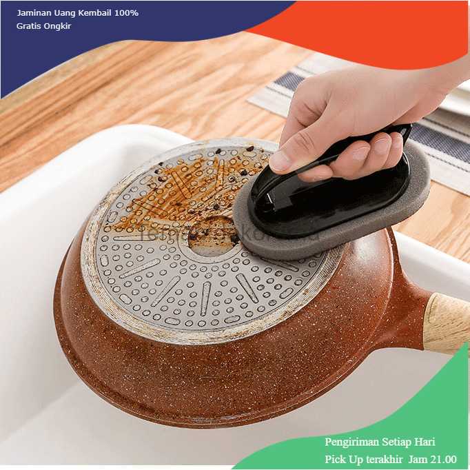 TD-DPR Strongwell Pembersih Karat Besi Nano Melamine Magic Sponge SW9010402