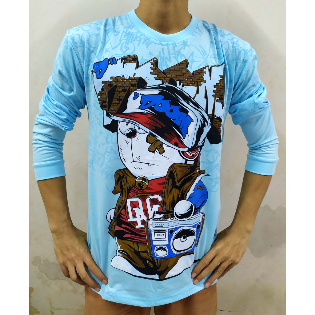  Kaos  Distro  Doraemon  Desain Kaos  Menarik