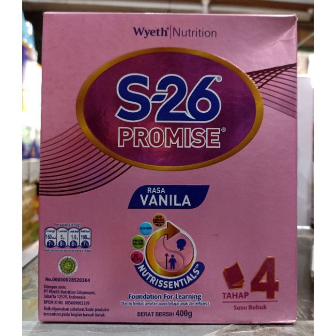 S26 Promise Tahap 4 400gr