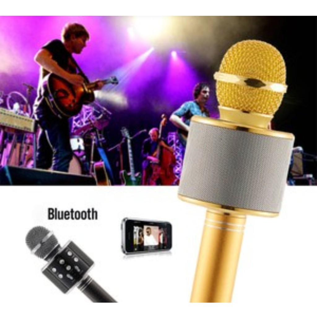 Mic bluetooth wirelles ws 858