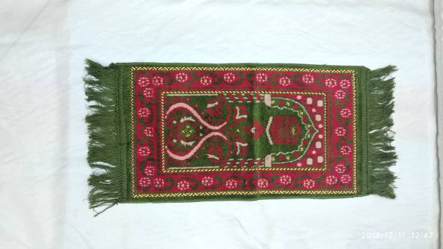 Sajadah muka traveling size 26cm x 46cm