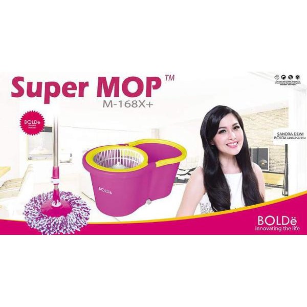 Supermop Bolde M 168X+ | Alat Pel Lantai Supermop Bolde M-168X+