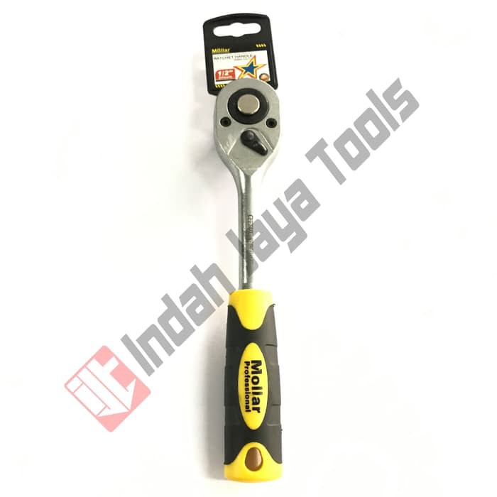 MOLLAR Gagang Kunci Sok Ratchet 1/2 Inch - Rachet Otomatis