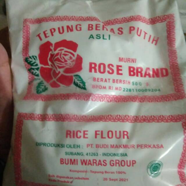 

Tepung beras rose brand
