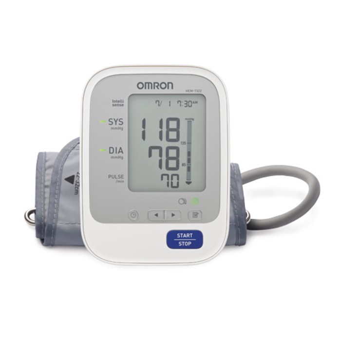 ASLI IMPOR -         HEM-7322 Omron Tensimeter Alat Ukur Tekanan Darah HEM7322