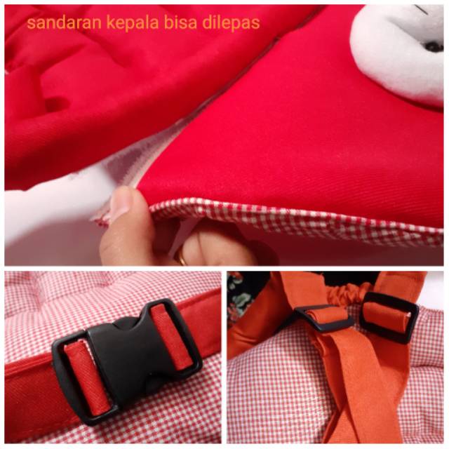 Gendongan bayi depan boneka