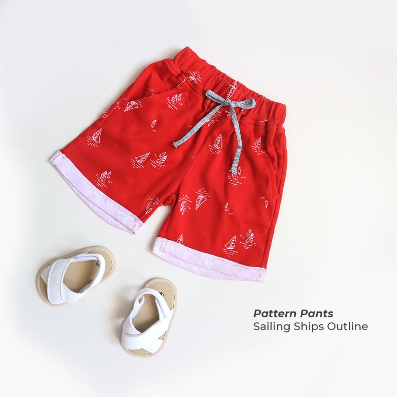 PATTERN PANTS - celana motif anak (1-6th) | celana pendek anak