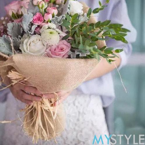 

➳ MYSTYLE KERTAS BUNGA KAIN GONI ZM KARUNG GONI BURLAP 1 ROLL 457CM FLOWER PAPER ✤