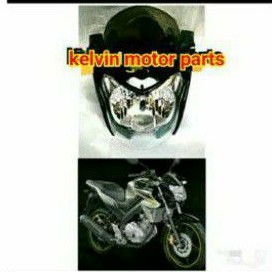 batok depan set Yamaha Vixion new warna hitam