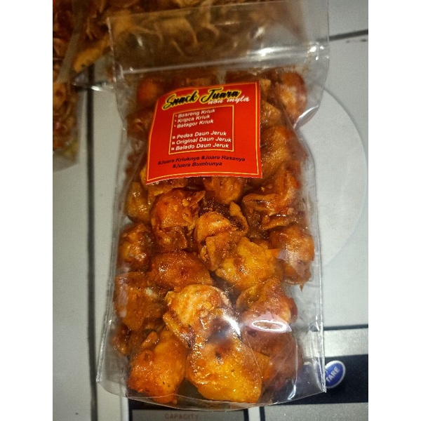 

Batagor kriuk pedas daun jeruk/siomay kering/batagor kriuk