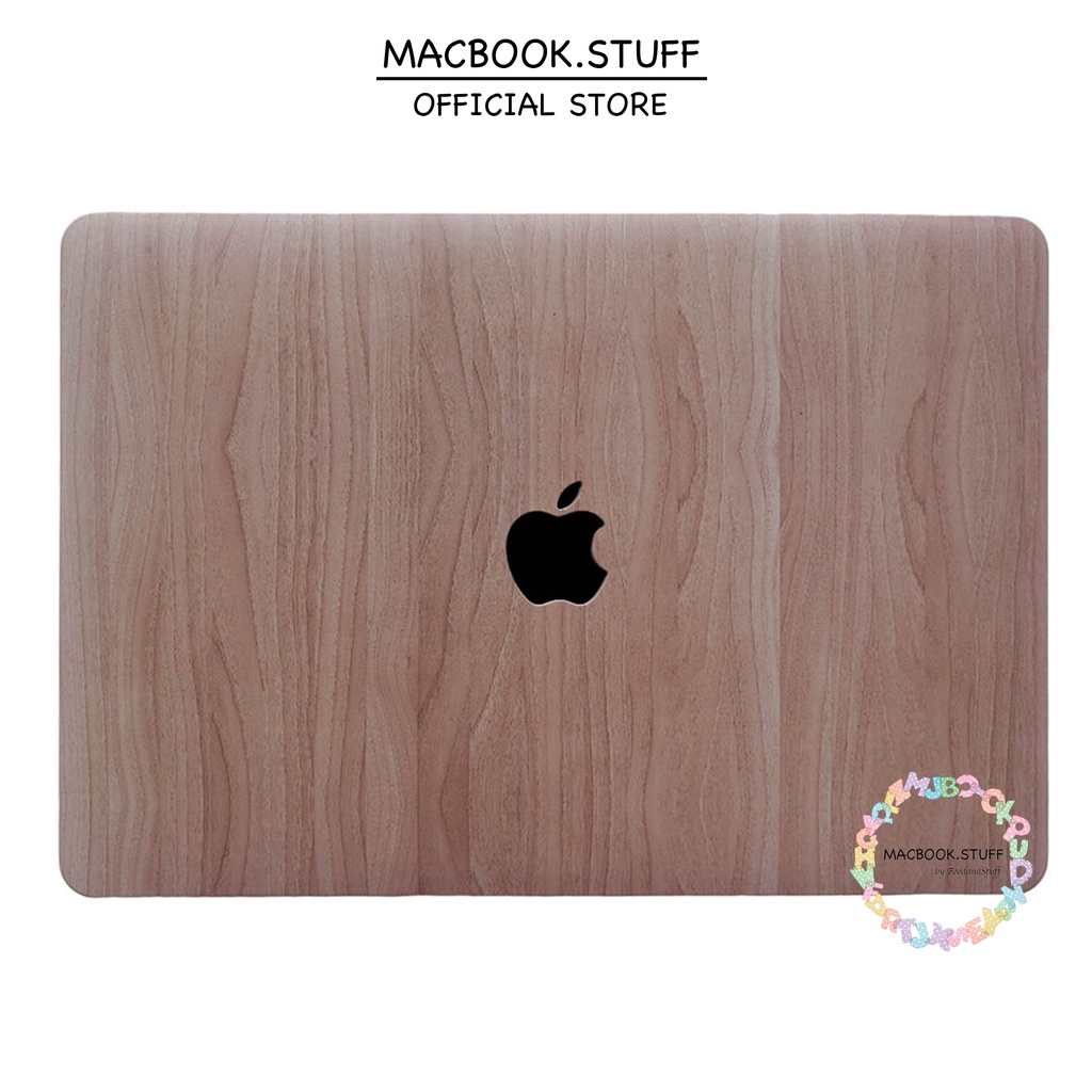 MACBOOK Case WOOD DRW ALLURA NEW AIR PRO RETINA 11 12 13 14 15 16 INCH NON /  WITH CD ROOM / TOUCHBAR / TOUCH ID / M1 2020 2021 2022