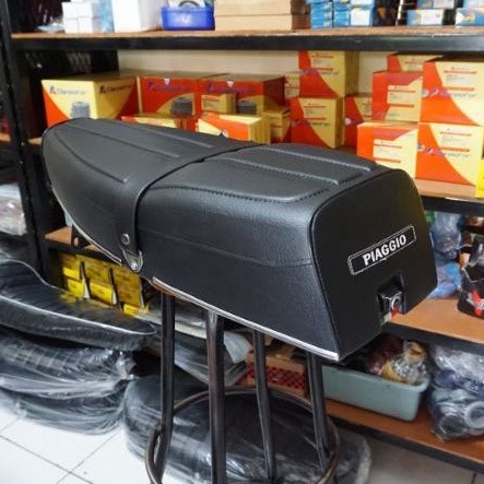 Jok Vespa Excel Custom Empuk Model Piaggio Rangka Per