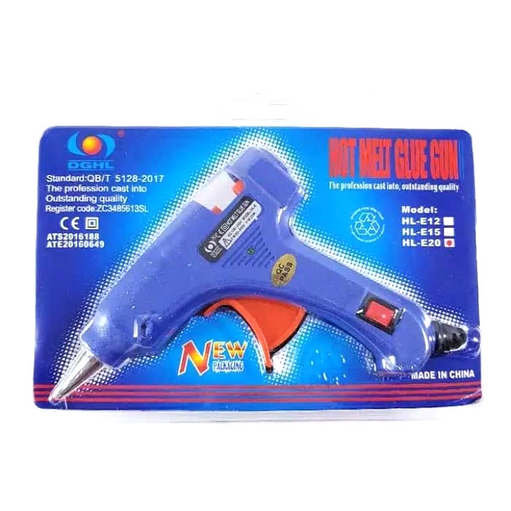 Glue Gun Lem Tembak Kecil 20 WATT DGHL ON/OFF