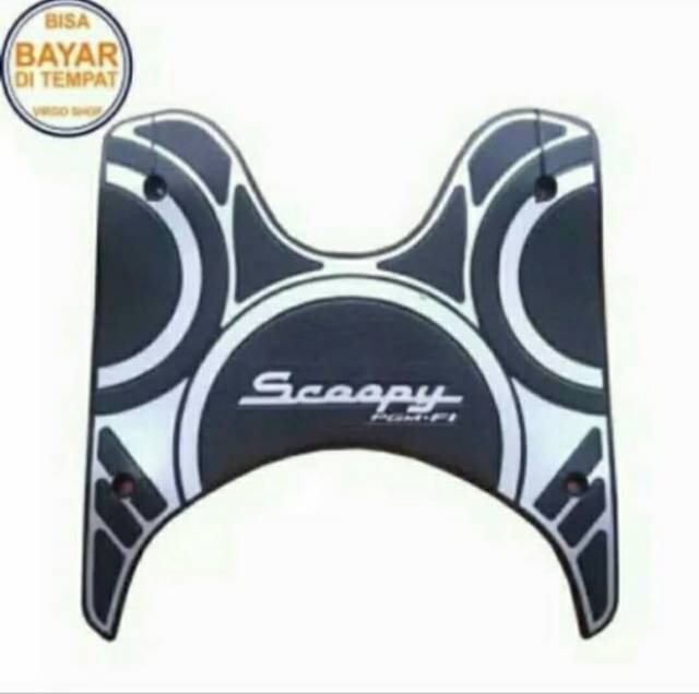 Karpet pijakan kaki Honda Scoopy 2017 2018 2019