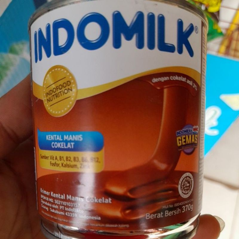 

INDOMILK SUSU KENTAL MANIS COKLAT 370 GR