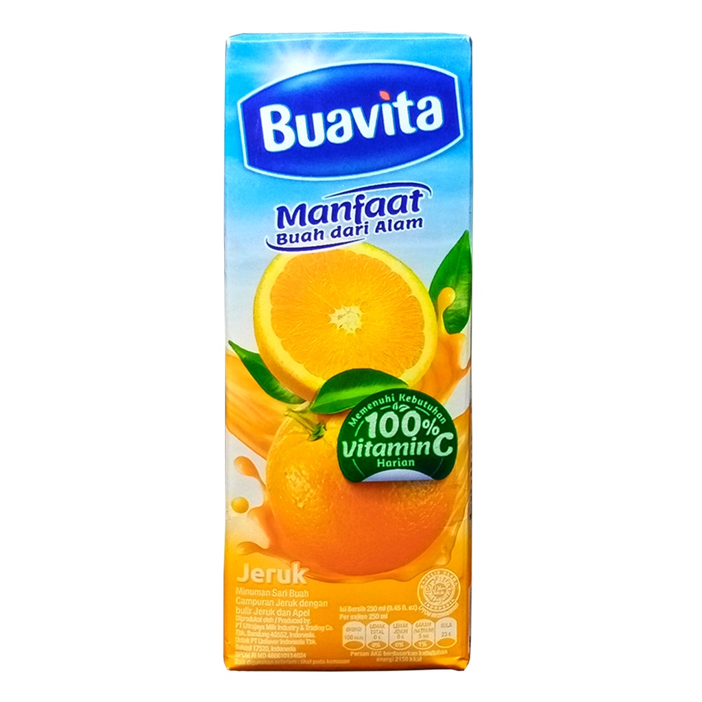 

Buavita Jeruk 250ml