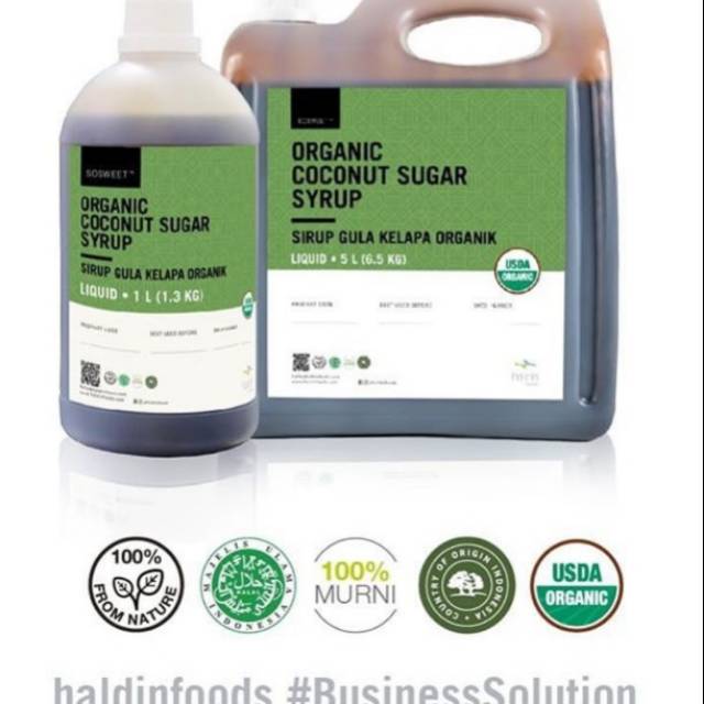 

Coconut Sugar Organic Syrup