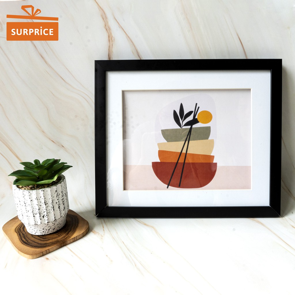 Frame Foto Hitam Putih Minimalis Tumblr Pigura Foto Bingkai Foto Aesthetic Estetik Shopee Indonesia