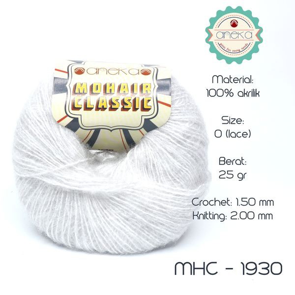 Benang Rajut Katun Mohair Classic / Mohair Classic Yarn - 1930