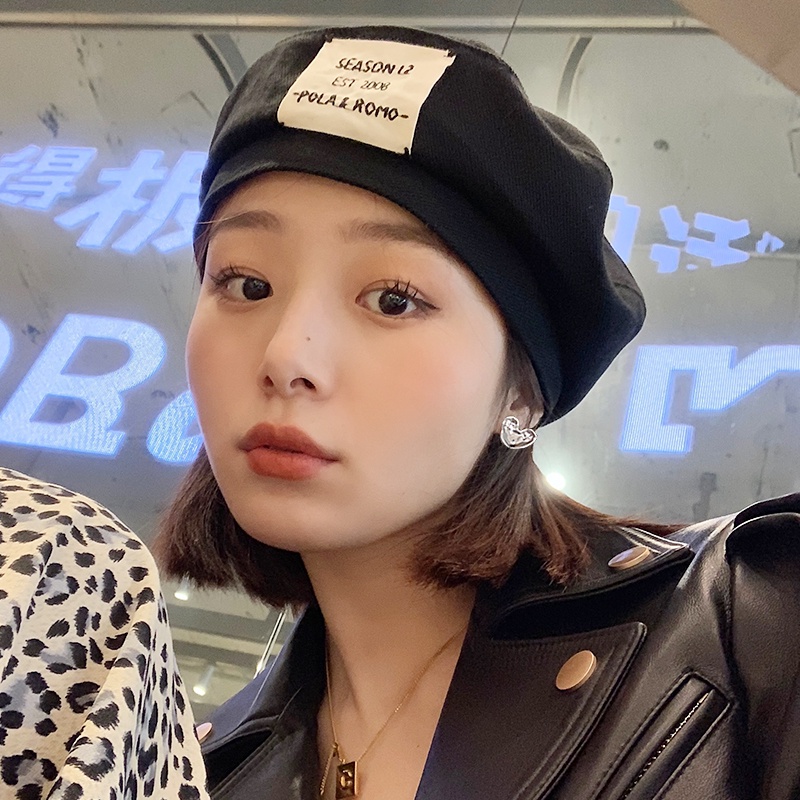 Anting Bentuk Hati Gaya Retro Korea