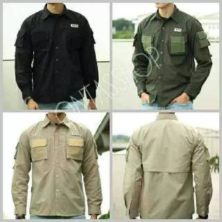 Kemeja Pria Lapangan Outdoor Tactical | Baju Pakaian 5 11 PDL Taktikal