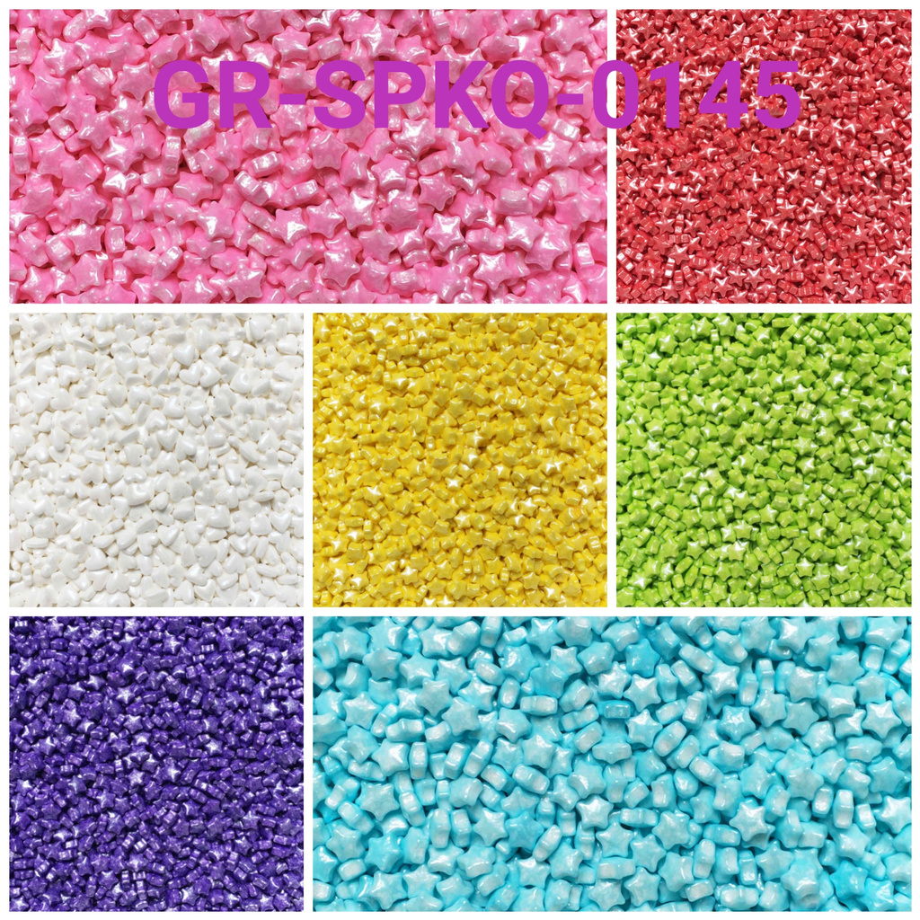 

GR-SPKQ-0145 Sprinkles sprinkle sprinkel 250gr bintang star yamama baking grosir murah sprinkles cake dekorasi mutiara trimit decoration story sprinklestory sprinklesstory sprinkle story yamama baking
