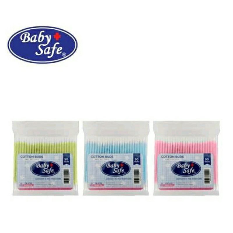 BabySafe Cotton Bud Small Tip / CB9131 /Isi 100/korek kuping