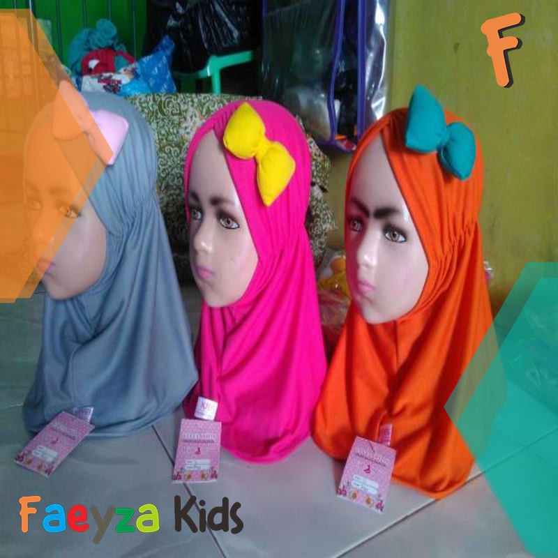 JUAL Jilbab anak bayi / jilbab arsy / jilbab solo grosir size s
