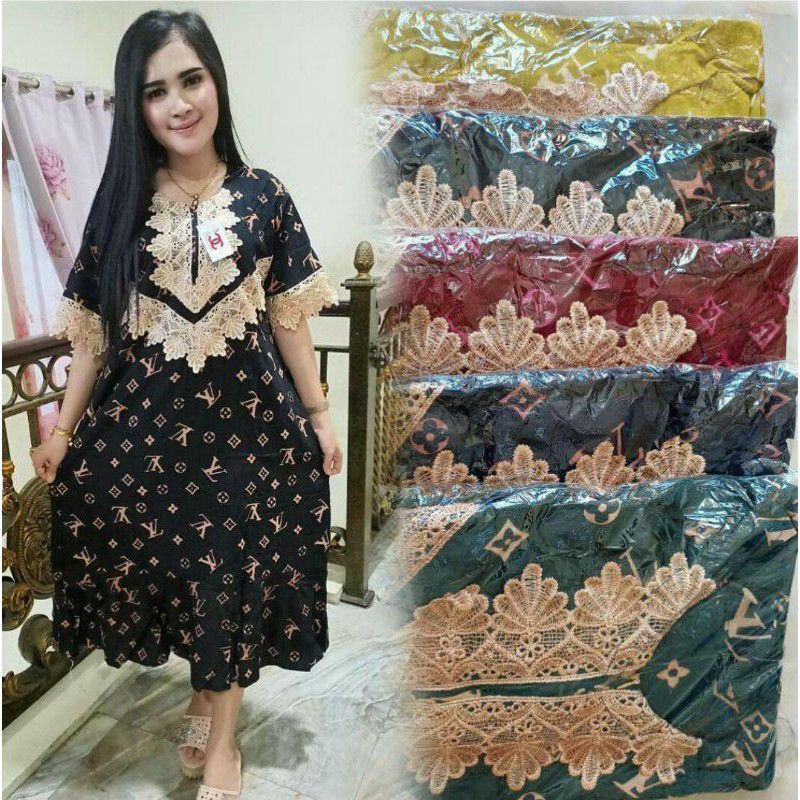 Daster renda/daster termurah/daster LV