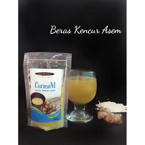 

beras kencur instan serbuk 100g