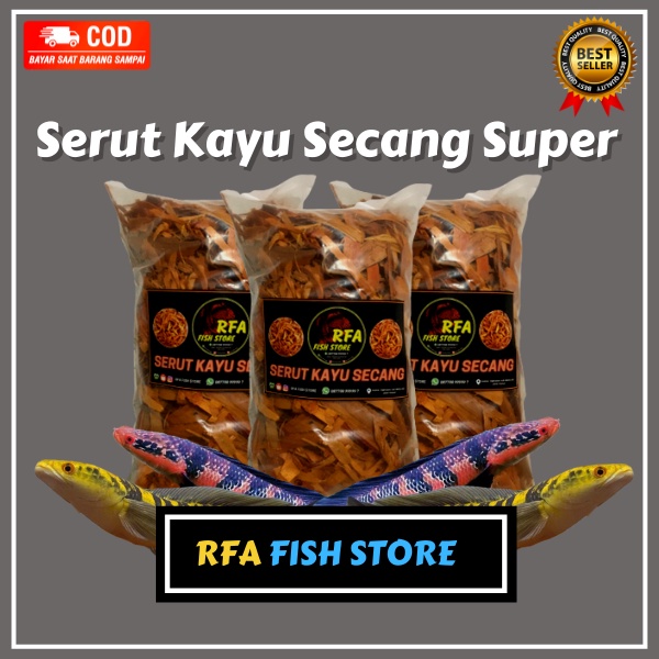 Serut Kayu Secang Super Pekat Kualitas Super (Jaminan air rendaman pekat) Untuk ikan channa