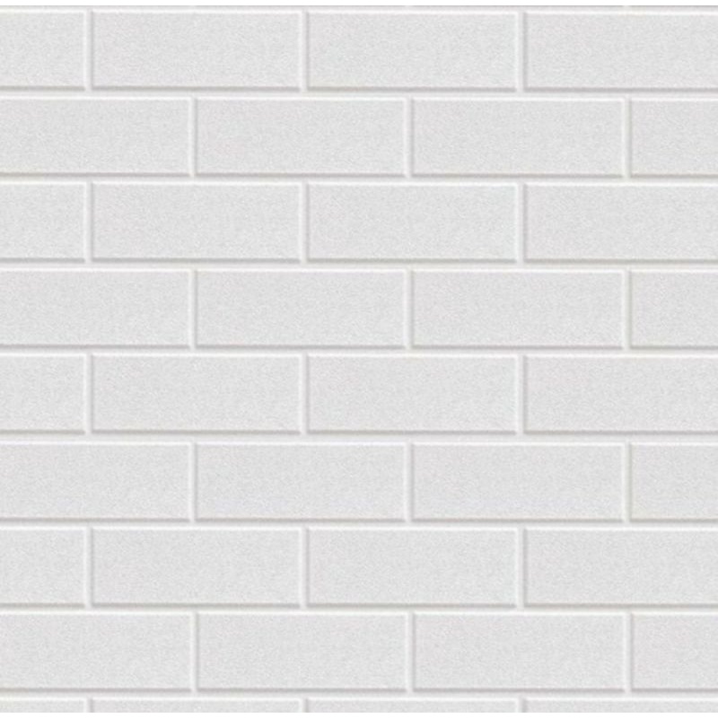 Wallpaper 3D Model Bata Halus 70x77CM TEBAL 3MM-BATA HALUS PUTIH