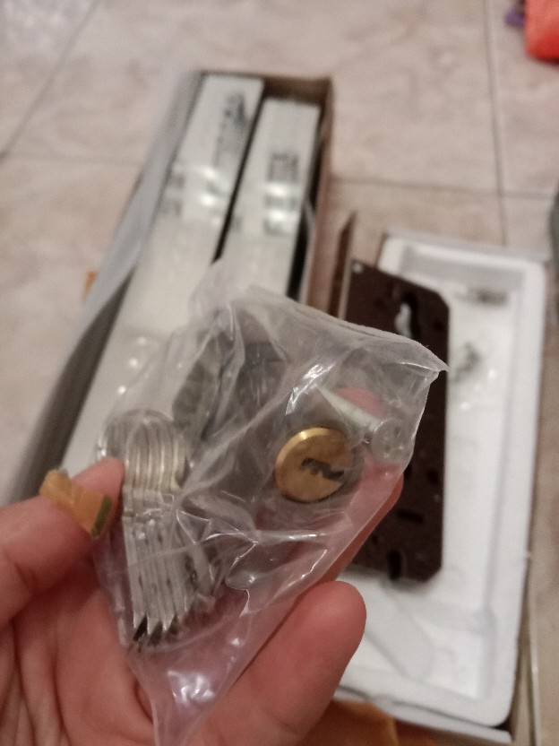 Promo Paket Handle Pintu Rumah 60 Cm Dan Body Kunci Gagang Tarikan Pintu Minimalis