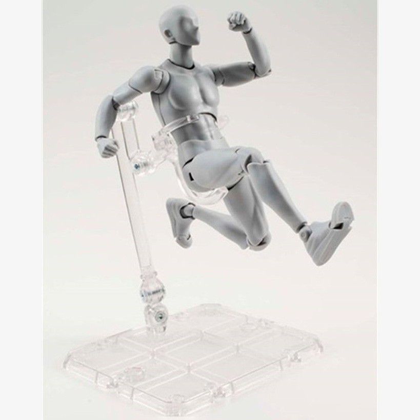 Body Kun DX Set Mannequin OMTHMNGY Action Figure Male Model  - Gray