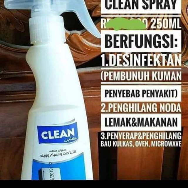 Clean spray my way