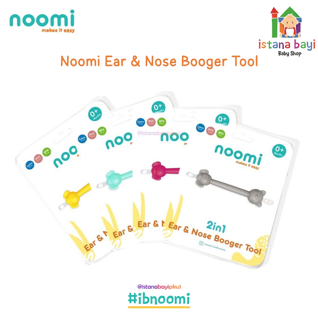 Noomi Baby Ear &amp; Nose Booger Tool Cleaner / Pembersih Hidung