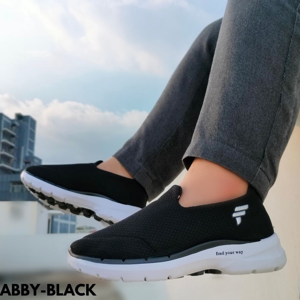 SNEAKERS WANITA SIMPLE SPORT COMFY CASUAL KUALITAS IMPORT OUTFIT GYM ABBY