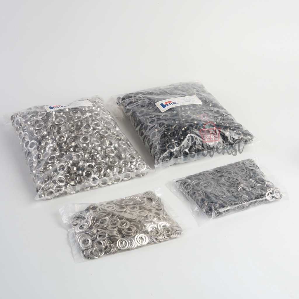 Mata Ayam/ Mata Itik V24  Nekel/ Black Nekel (10 gross)