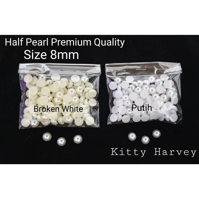 Half Pearl 8mm Premium Quality