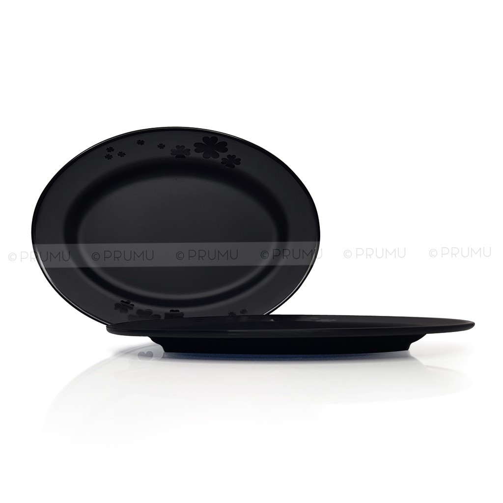 Piring saji oval melamin 10 Inch - Piring resto - Piring restoran - Piring cafe - Piring hotel - V810