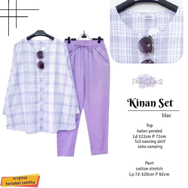 BAJU SETELAN WANITA KINAN SET ORI BY TABHITA 2 BTC SOLO