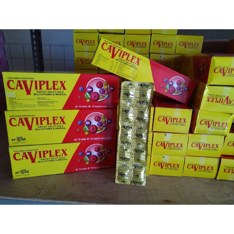 CAVIPLEX 10tablet Vitamin *per strip